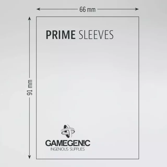 Schutzhüllen für Karten Gamegenic - Prime Sleeves Lime (100 Stück)
