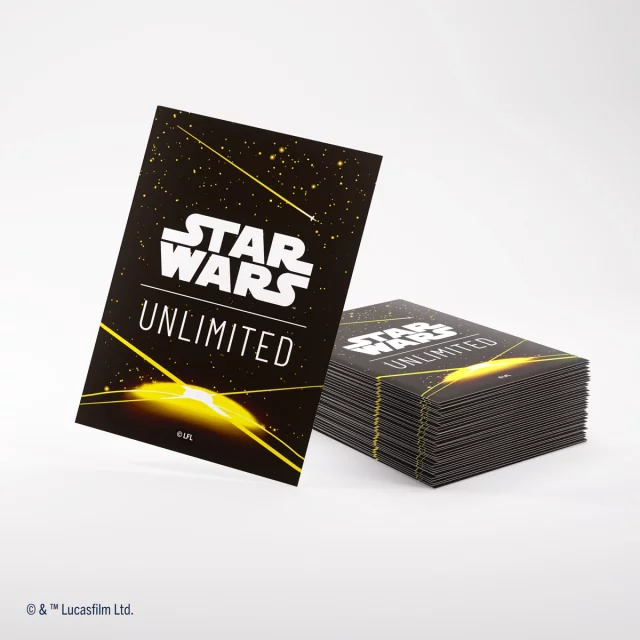 Ochranné obaly na karty Gamegenic - Star Wars: Unlimited Art Sleeves Qui-Gon Jinn (62 ks) dupl