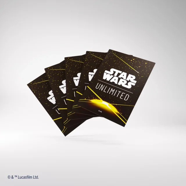 Ochranné obaly na karty Gamegenic - Star Wars: Unlimited Art Sleeves Qui-Gon Jinn (62 ks) dupl