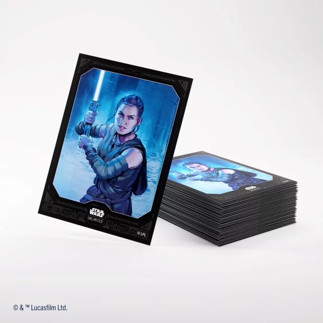 Ochranné obaly na karty Gamegenic - Star Wars: Unlimited Art Sleeves Rey (61 ks)