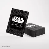 Ochranné obaly na karty Gamegenic - Star Wars: Unlimited Art Sleeves Card Back Yellow (62 ks) dupl