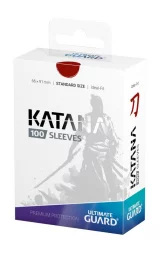 Ochranné obaly na karty Ultimate Guard - Katana Sleeves Standard Size Black (100 ks) dupl