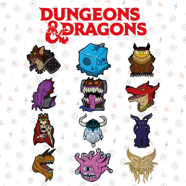 Pin Dungeons & Dragons - 50. Jubiläum (zufällige Auswahl)