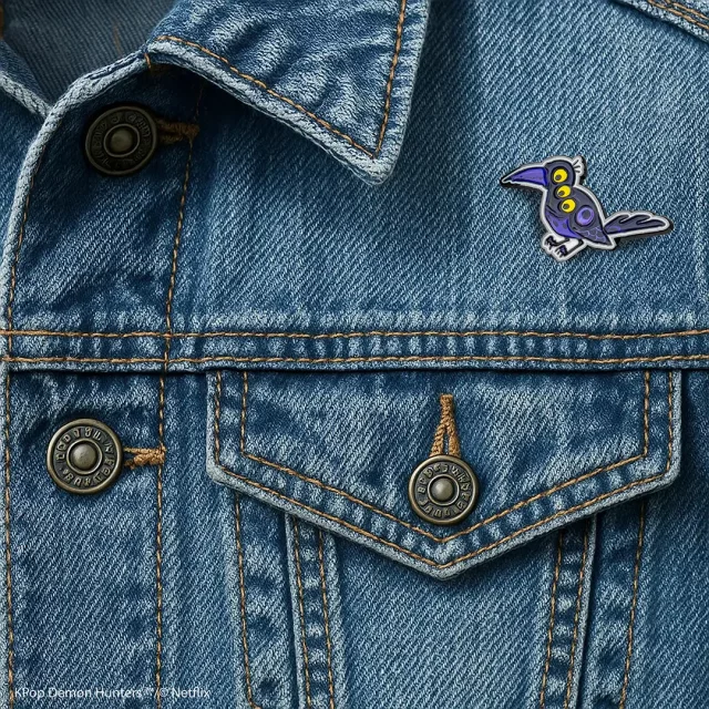 Odznak Ghibli - Jiji (Kiki's Delivery Service) dupl