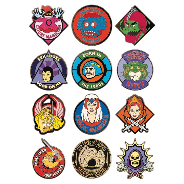 Odznak Masters of the Universe - Mystery Pin (náhodný výběr) - Figuren