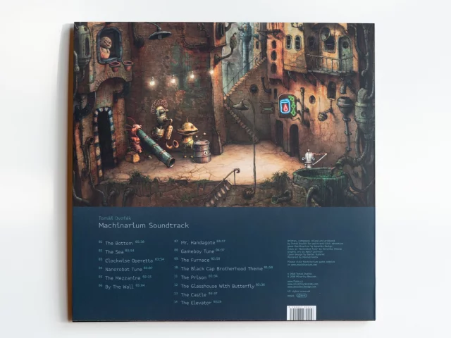 Oficiální soundtrack Machinarium na LP dupl