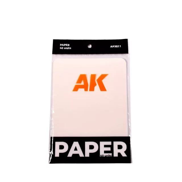 Papier für Kunststoffpalette AK - Wet Palette Paper (40 Stk) - AK-Interactive