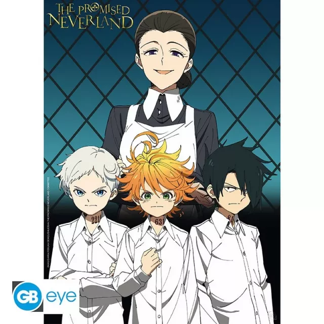 Poster The Promised Neverland - Characters Chibi (2 Poster)
