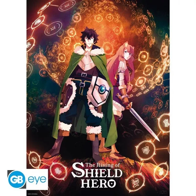Poster The Rising of a Shield Hero - Hero with the Shield Chibi (2 Poster)