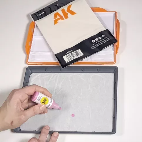 Kunststoffpalette AK - Wet Palette - Warhammer Zubehör