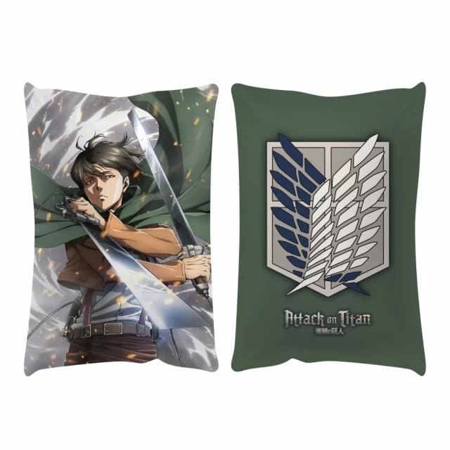 Polštář Attack on Titan - Levi Hug Size Pillow dupl