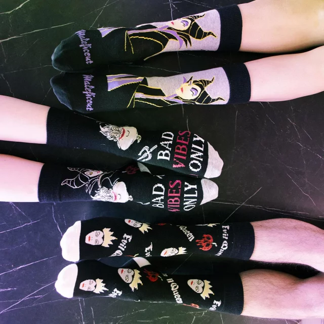 Socken Disney - Villains (3 Paare)