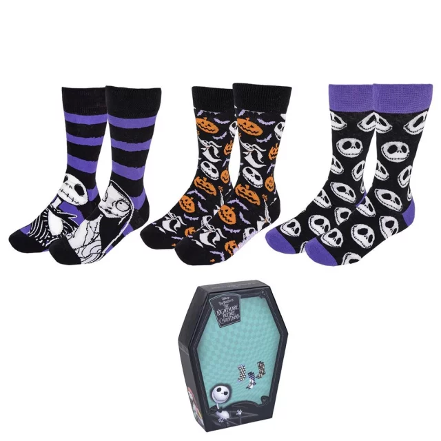 Socken Nightmare Before Christmas - Set mit 3 Paar Socken