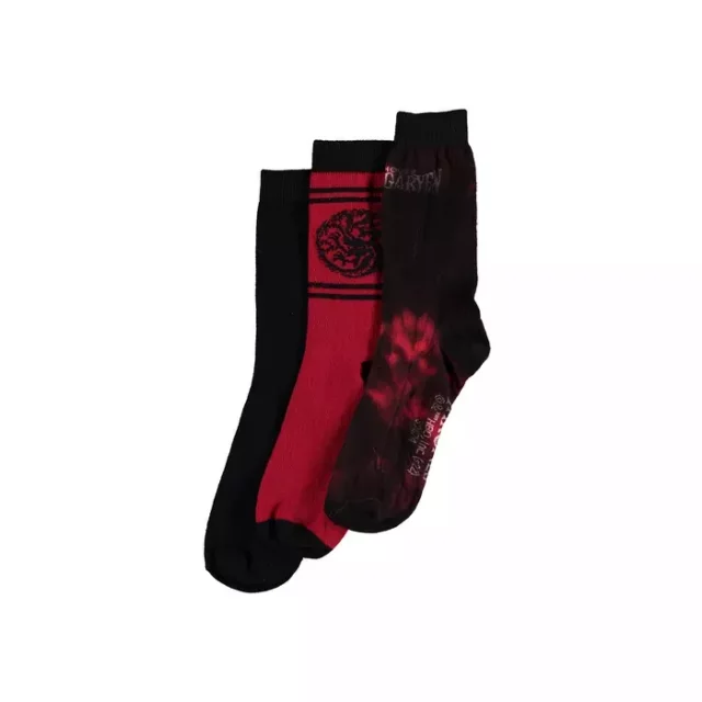 Socken Game of Thrones: House of the Dragon - Set (3 Paare)