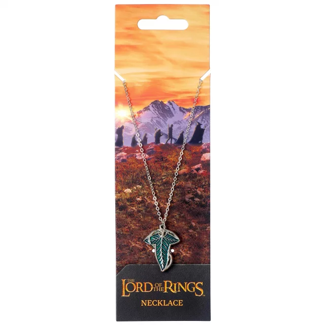 Přívěsek Lord of the Rings - Leaf of Lórien - Ohrringe
