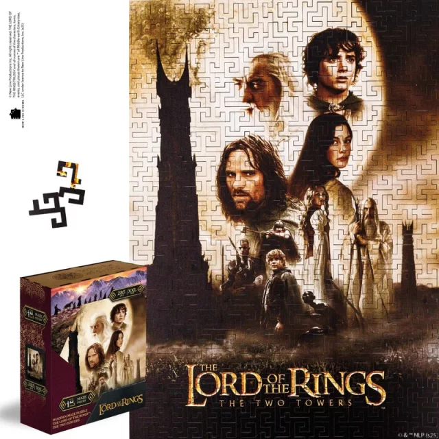 Puzzle Lord of the Rings - The Two Towers (dřevěné)