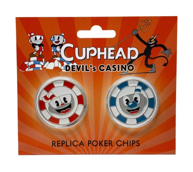 Replik von Cuphead - Devil's Casino Poker Chips