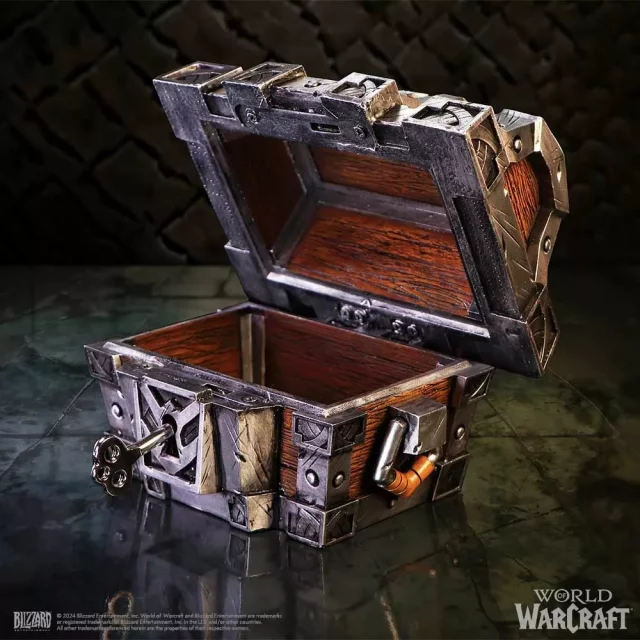 Replik World of Warcraft - Silverbound Treasure Chest Box (Nemesis Now)