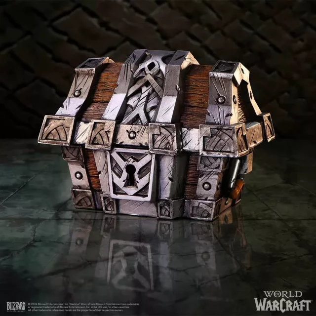 Replik von World of Warcraft - Silverbound Treasure Chest Box (Nemesis Now)