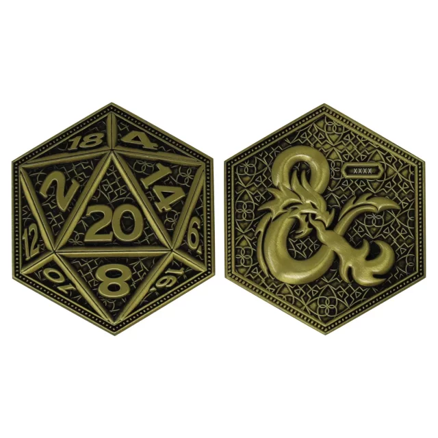 Sammlermünze Dungeons & Dragons - D20 Flip Coin Limited Edition