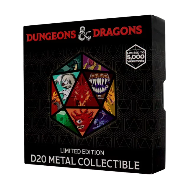 Sada sběratelských medailonů Dungeons & Dragons - 50th Anniversary Beholder (2 ks) dupl