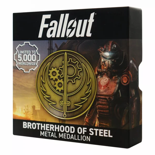 Sammelmünze Fallout - Brotherhood of Steel