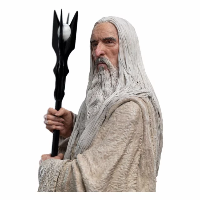 Socha Lord of the Rings - Saruman the White on Throne 1/6 (Weta Workshop) dupl