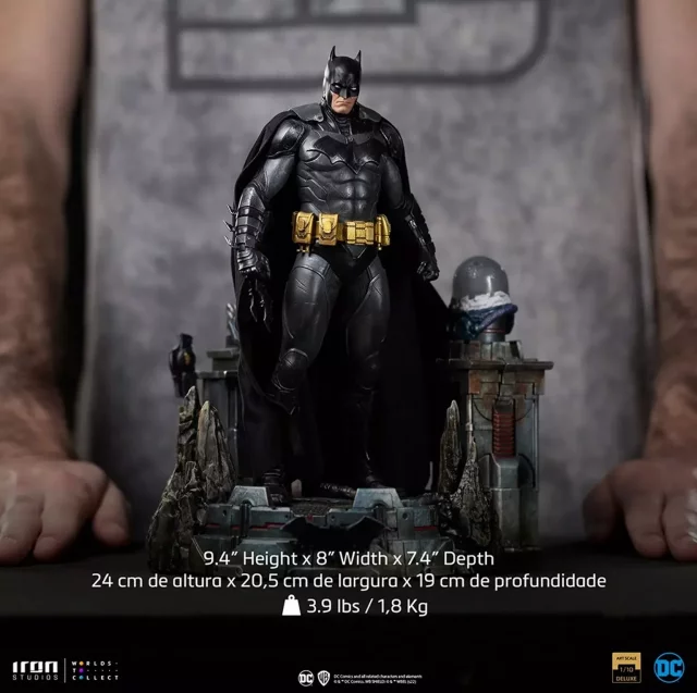 Statue Batman - Batman Unleashed Deluxe Art Scale 1/10 (Iron Studios)