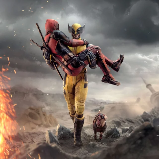 Soška Deadpool - Deadpool Deluxe BDS Art Scale 1/10 (Iron Studios) dupl