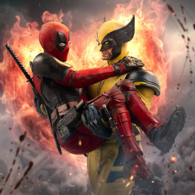 Soška Deadpool - Deadpool Deluxe BDS Art Scale 1/10 (Iron Studios) dupl