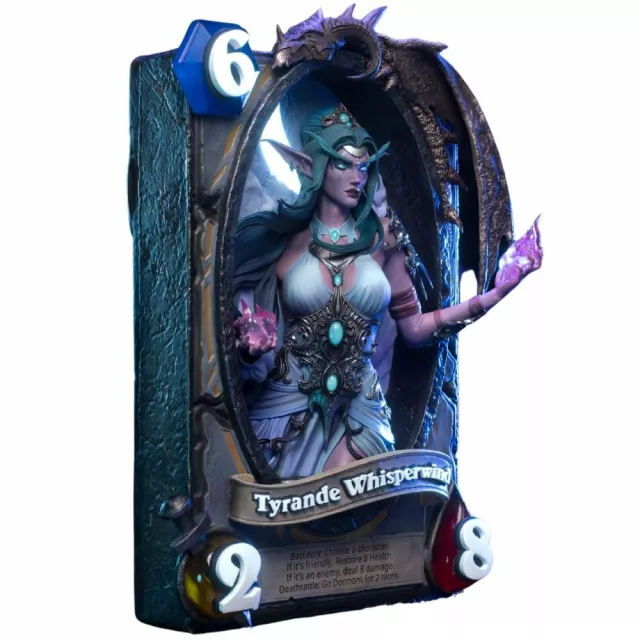 Statuette Hearthstone - Tyrande Whisperwind (31cm) (HEX Collectibles) - Blizzard