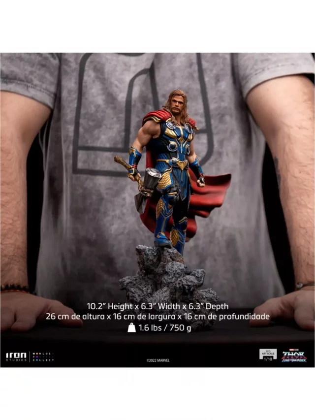 Statue Marvel: Thor: Love and Thunder - Thor Art Scale 1/10 (Iron Studios)
