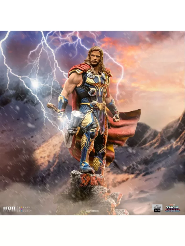 Statue Marvel: Thor: Love and Thunder - Thor Art Scale 1/10 (Iron Studios)