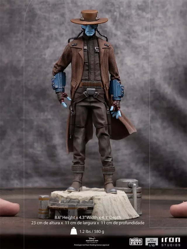 Statue Star Wars: The Book of Boba Fett - Cad Bane BDS Art Scale 1/10 (Iron Studios)