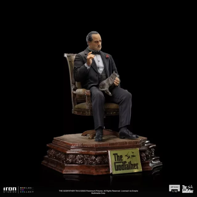 Statue The Godfather - Don Vito Corleone Art Scale 1/10 (Iron Studios)