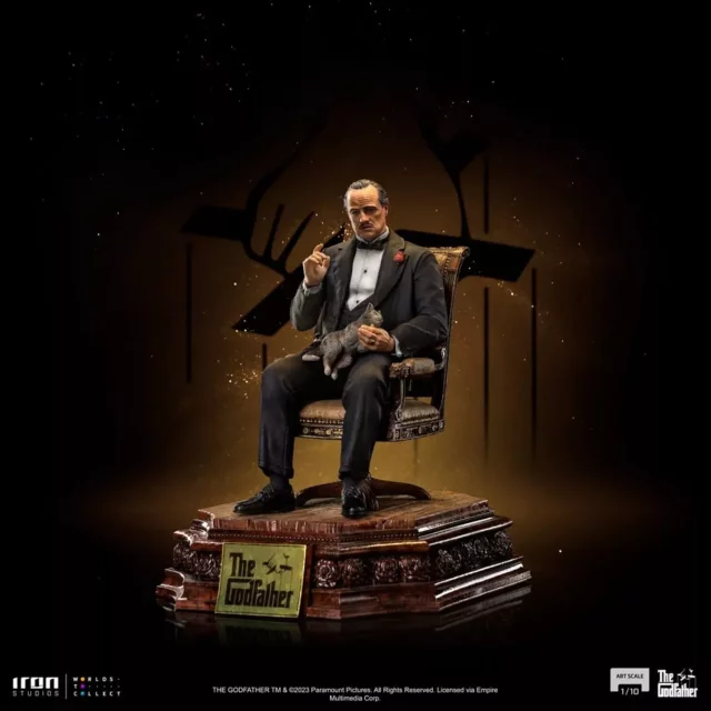 Statue The Godfather - Don Vito Corleone Art Scale 1/10 (Iron Studios)