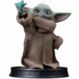 Statuette The Mandalorian - Grogu Butterfly Wonder (Iron Studios) - Star Wars