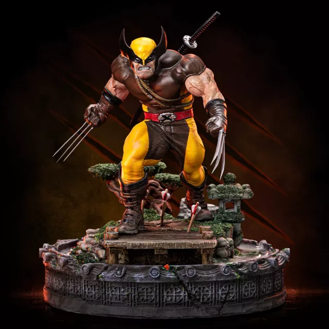 Statue X-Men - Wolverine Unleashed Deluxe Art Scale 1/10 (Iron Studios)