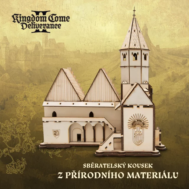 Stavebnice Kingdom Come: Deliverance II - Kutnohorský orloj (dřevěná)