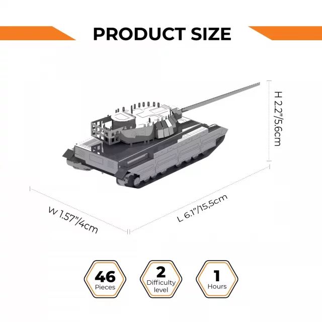 Baukasten World of Tanks - Conqueror FV214 (Metall)