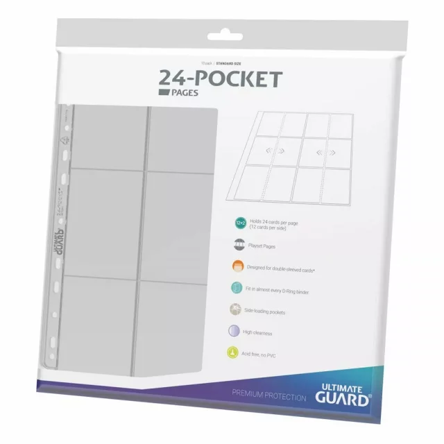 Ultimate Guard 24-Pocket QuadRow Seiten Side-Loading