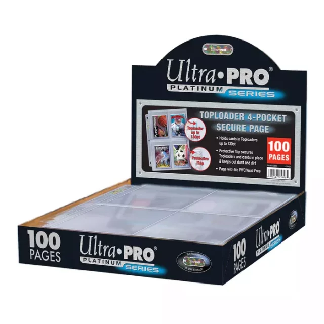 UUP - Platinum 9-Pocket Pages (11 Loch) Display (100 Seiten)