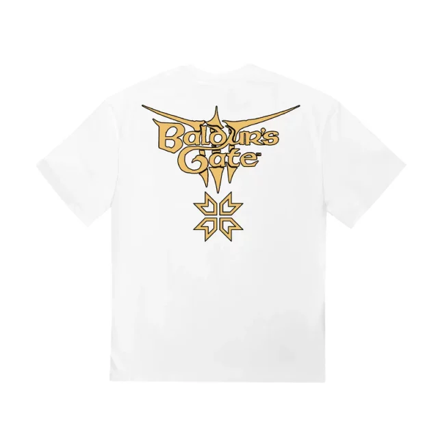 Tričko Baldurs Gate 3 - Logo Black dupl