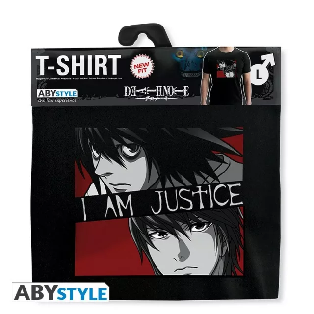 T-Shirt Death Note - Ich bin die Gerechtigkeit