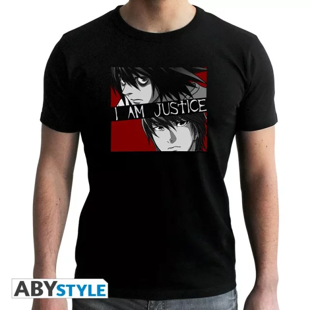 T-Shirt Death Note - I am Justice