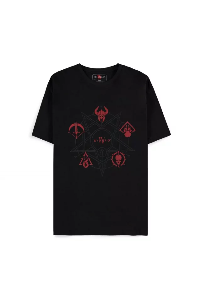 T-Shirt Diablo IV - Class Icons