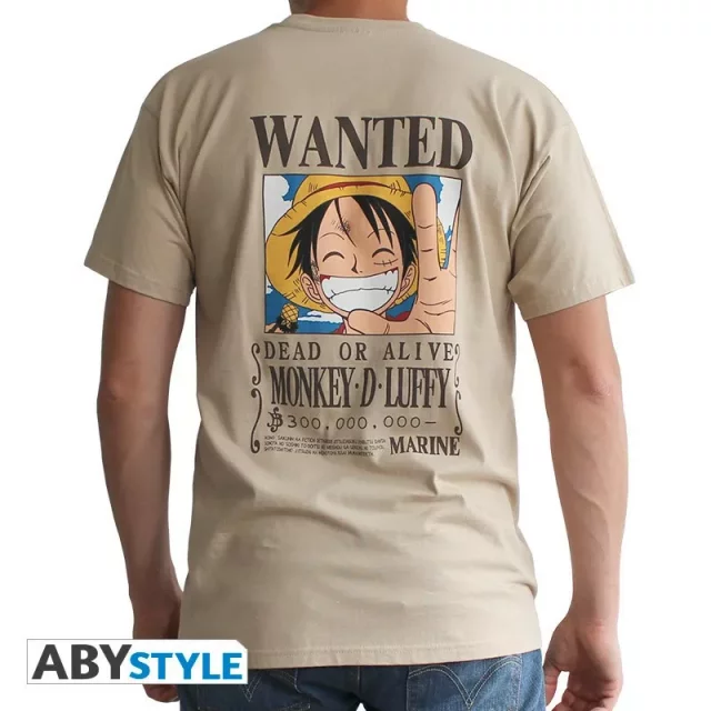 T-Shirt One Piece - Wanted Luffy