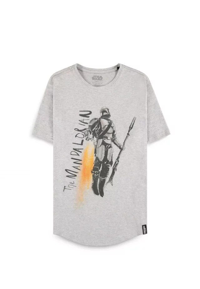 T-Shirt Star Wars: The Mandalorian - Mando Jetpack