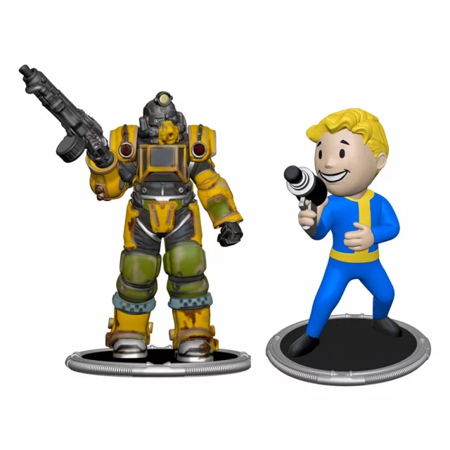 Figurky Fallout - T-51 & Vault Boy (Classic) Set F (Syndicate Collectibles) dupl