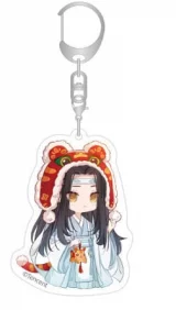 Vorteilhaftes Set Grandmaster of Demonic Cultivation - Schlüsselanhänger Wei Wuxian +Lan Wangji Chibi - Figuren